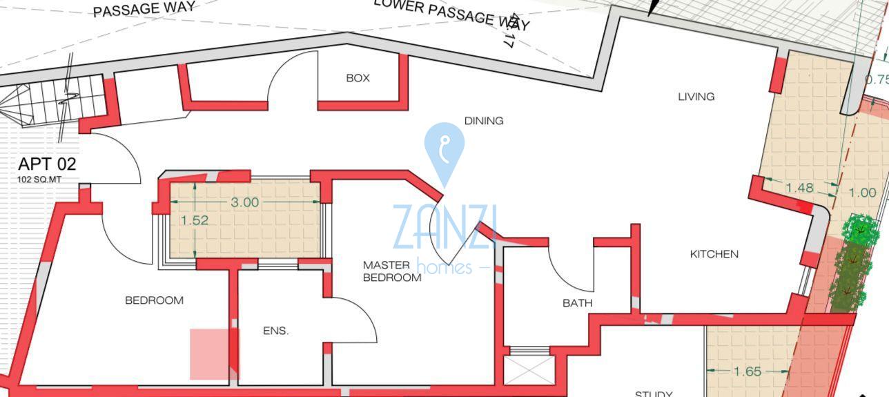 Apartment in Mosta - REF 66025