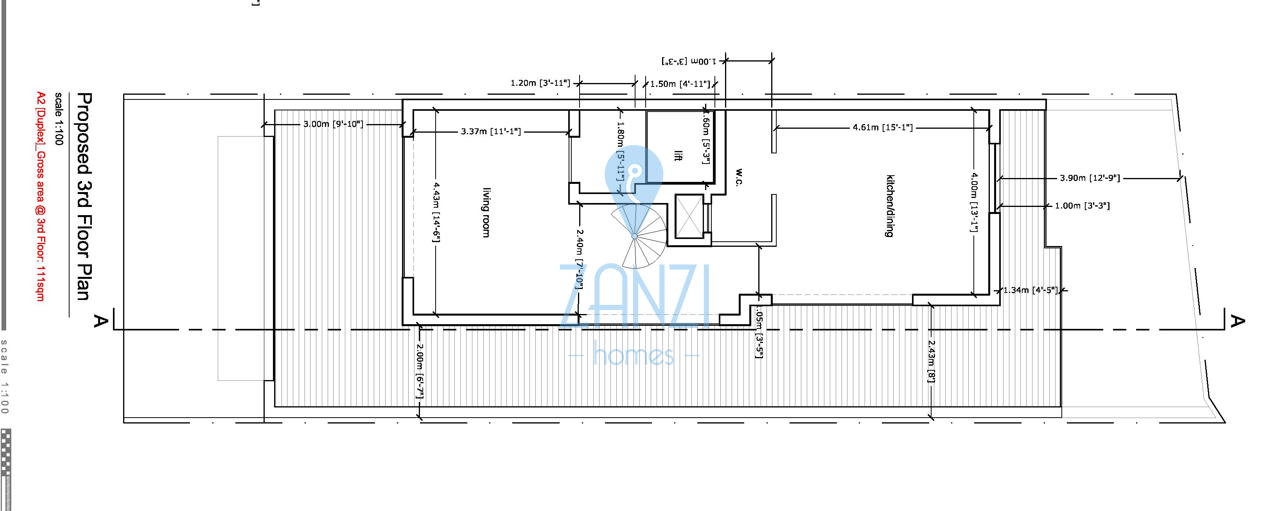 Duplex Penthouse in Mosta - REF 67054