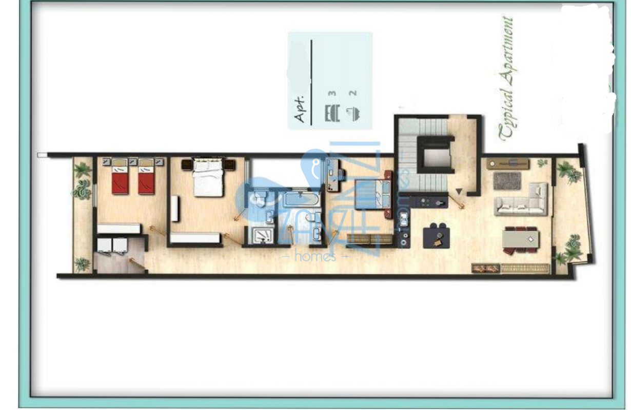 Apartment in Ghaxaq - REF 67491