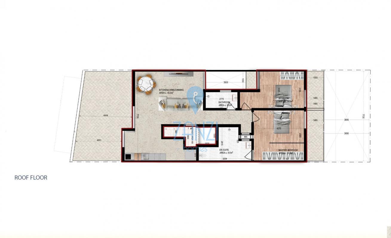 Penthouses in Swieqi - REF 67960