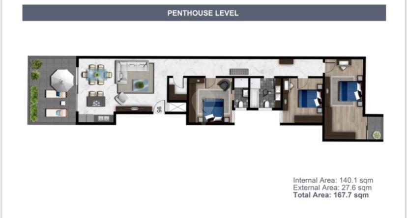 Penthouses in Swatar - REF 70268