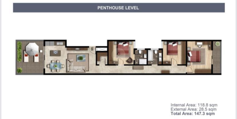 Penthouses in Swatar - REF 70272