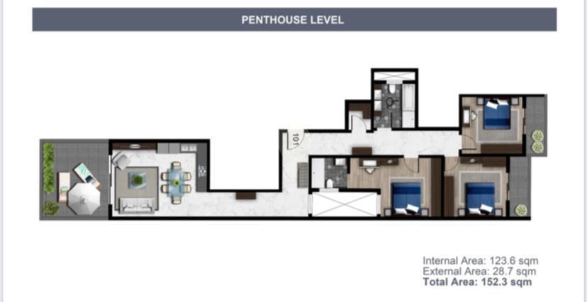 Penthouses in Swatar - REF 70275