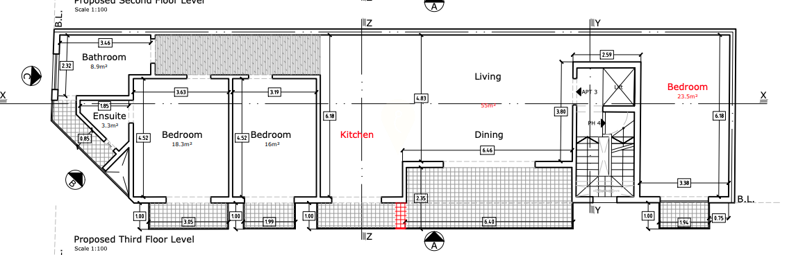 Corner Apartment in Naxxar - REF 72935