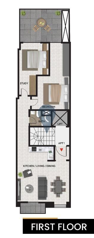 Apartment in Sliema - REF 73617