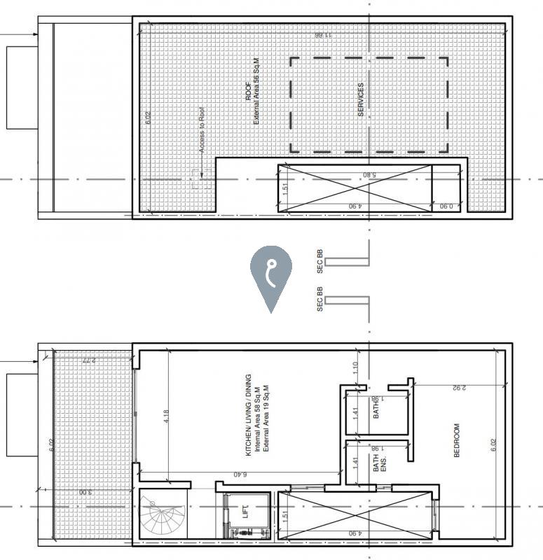 Penthouses in Gzira - REF 76852