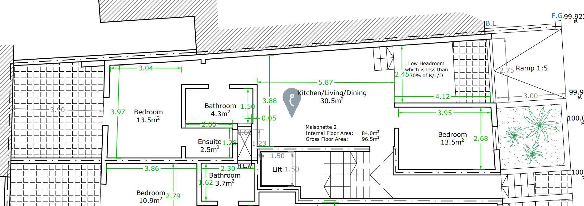 Maisonette in Pieta - REF 77709