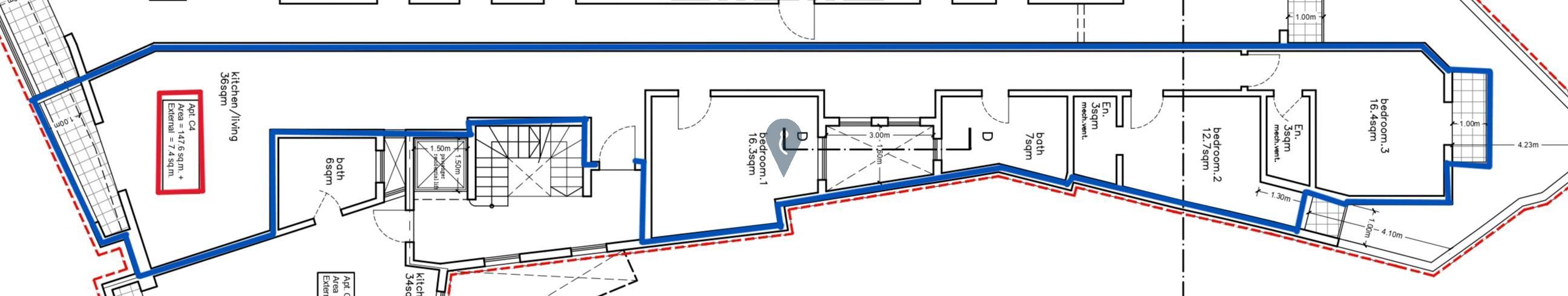 Apartment in Birkirkara - REF 77805