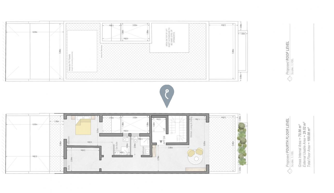 Penthouses in Fgura - REF 78065