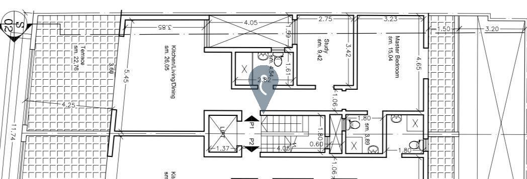 Penthouses in Marsaskala - REF 79268