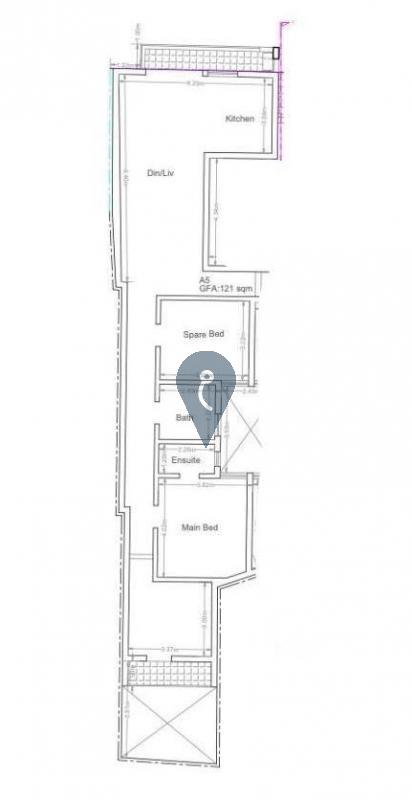 Apartment in Luqa - REF 79370