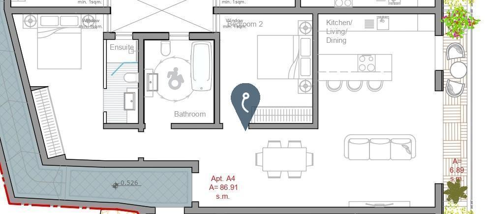 Apartment in Birzebbuga - REF 79679