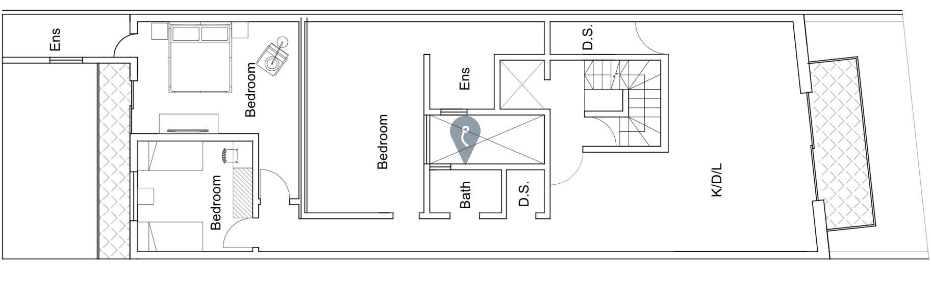 Apartment in Swieqi - REF 80016