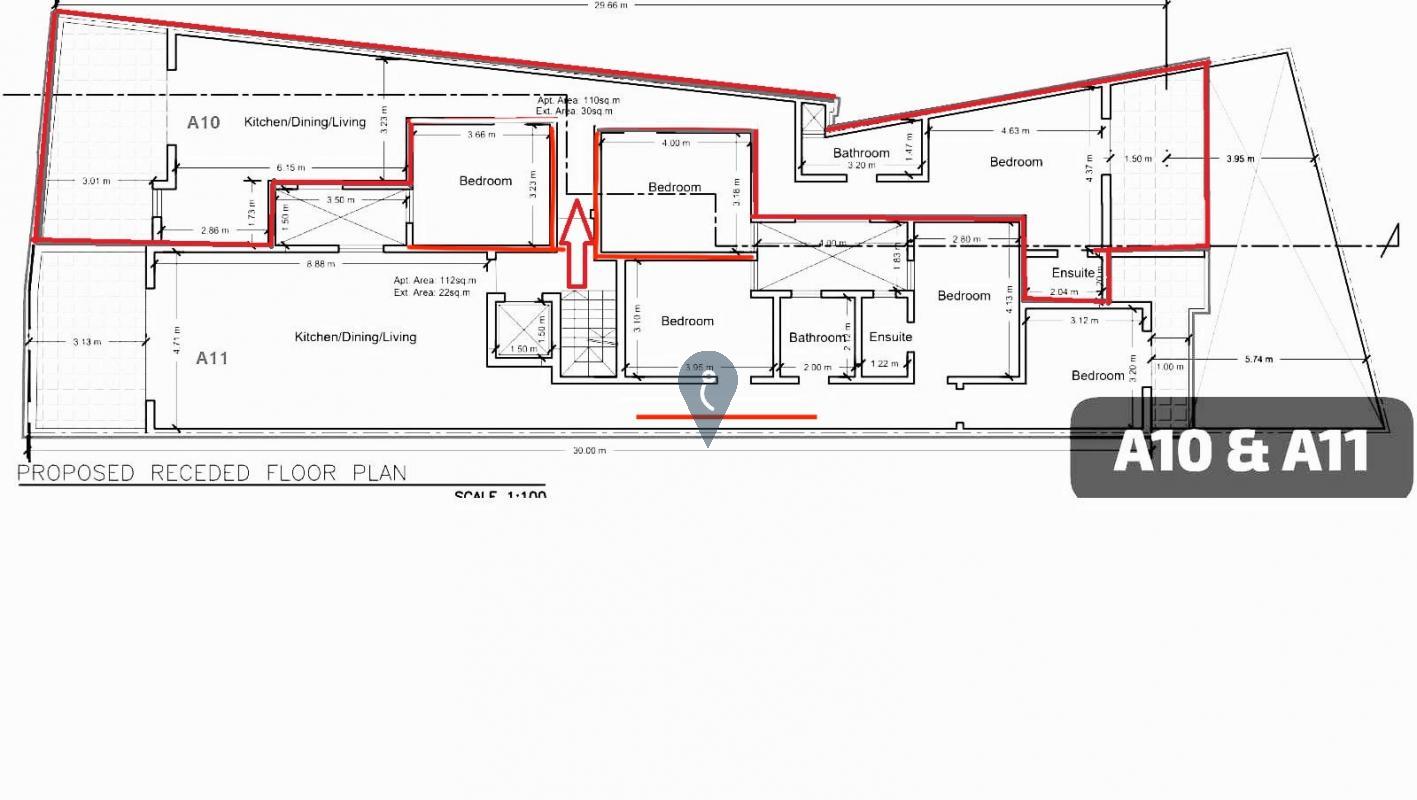 Penthouses in Tarxien - REF 80161