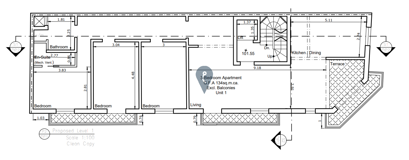 Apartment in Naxxar - REF 80367