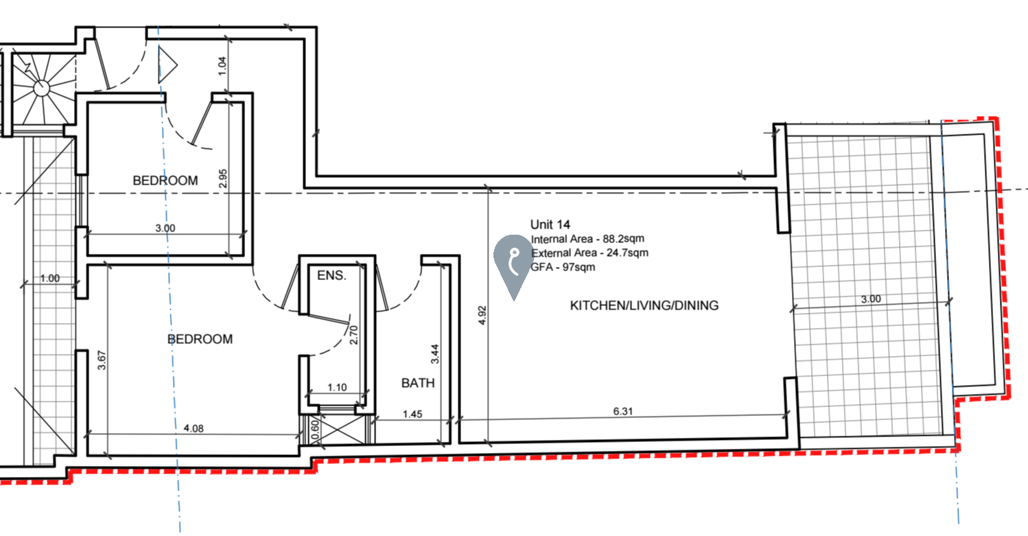 Penthouses in Balzan - REF 80464
