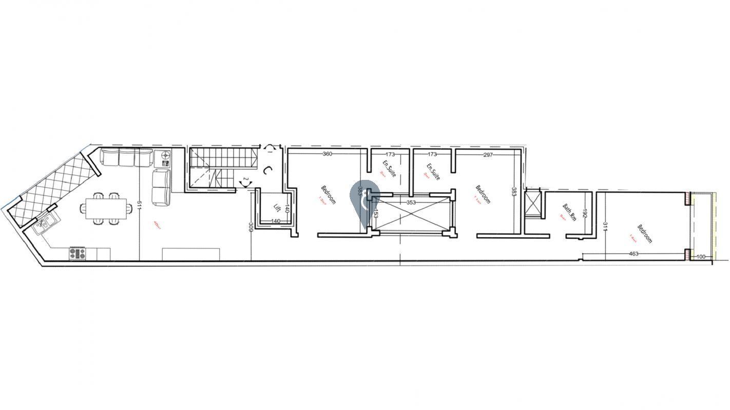 Apartment in Gozo - Xaghra - REF 80955
