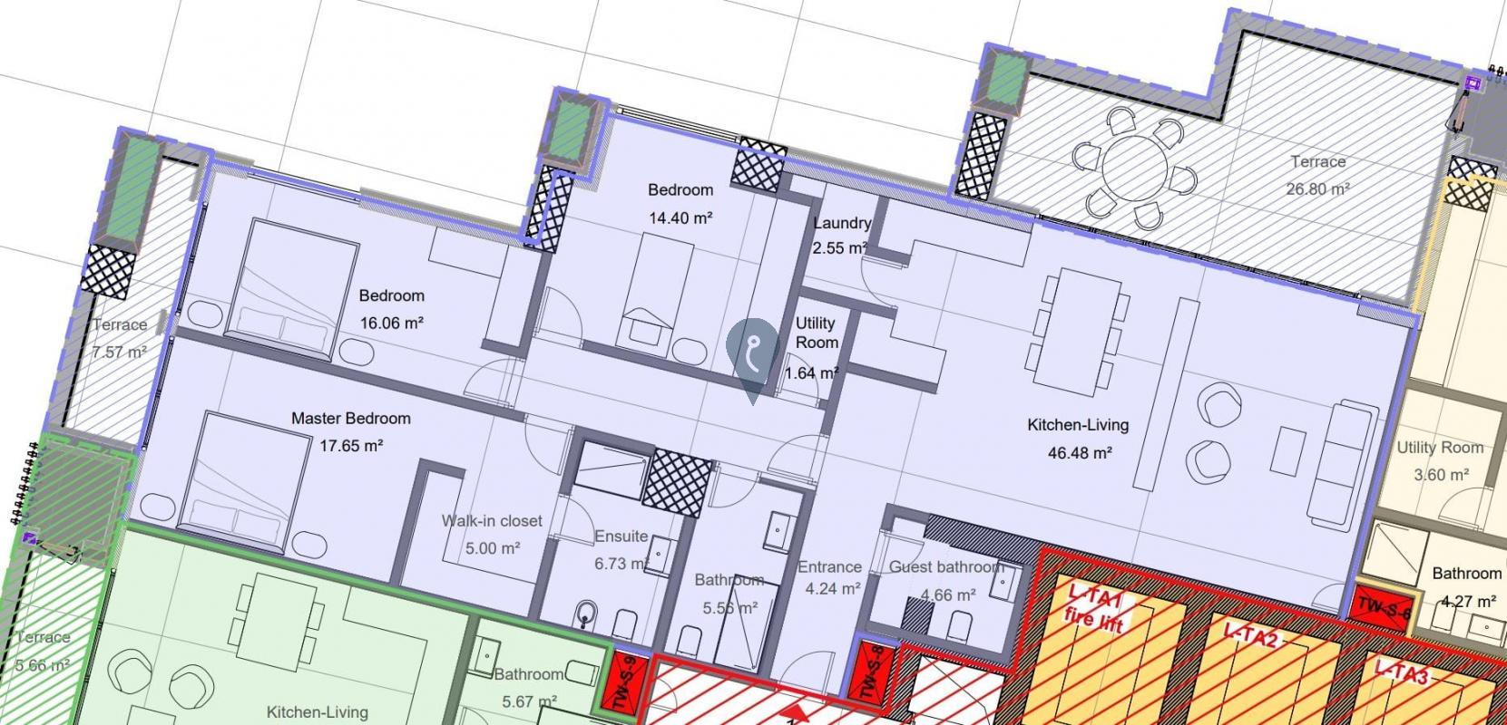 Apartment in St. Julians - REF 81362