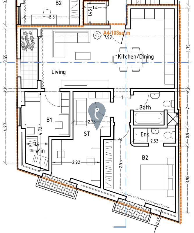 Apartment in Sliema - REF 81453