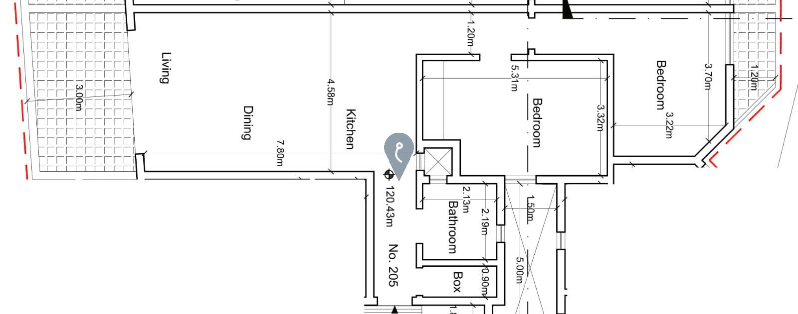 Top Floor Apartment in Bugibba - REF 81927