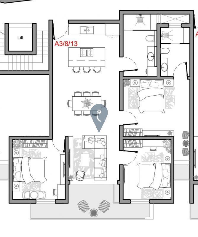 Apartment in Zurrieq - REF 82498