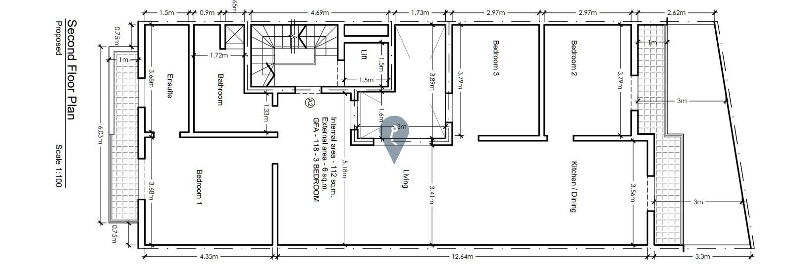 Apartment in Fgura - REF 83176
